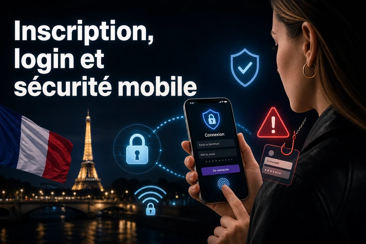 Inscription, login et sécurité mobile